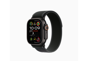Apple FTZ Watch Ultra 2 (GPS + Cellular, 49mm Black Titanium Case with M/L Black Trail Loop) (Band fits 145-220mm wrists) WSL