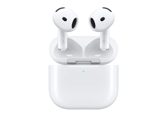 Apple Airpods 4 (Active Noise Cancellation) with Wireless MagSafe USB-C Charging Case (No returns once opened for In-Ear devices)