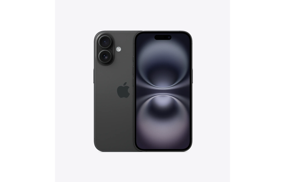 Apple iPhone 16 128GB Black - Unlocked with Dual SIM (nano‑SIM and eSIM)