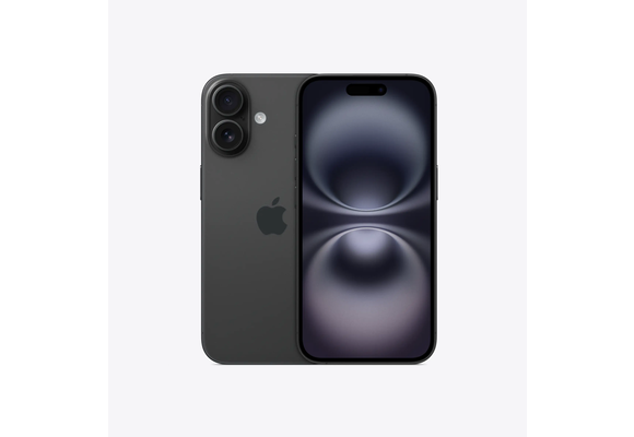 Apple iPhone 16 128GB Black - Unlocked with Dual SIM (nano‑SIM and eSIM)