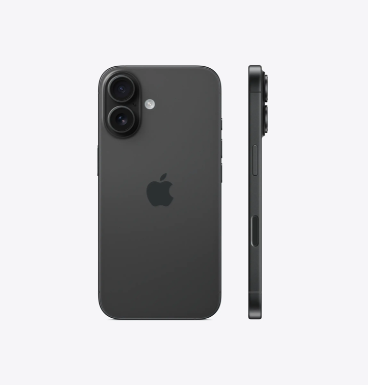 Apple iPhone 16 128GB Black - Unlocked with Dual SIM (nano‑SIM and eSIM)