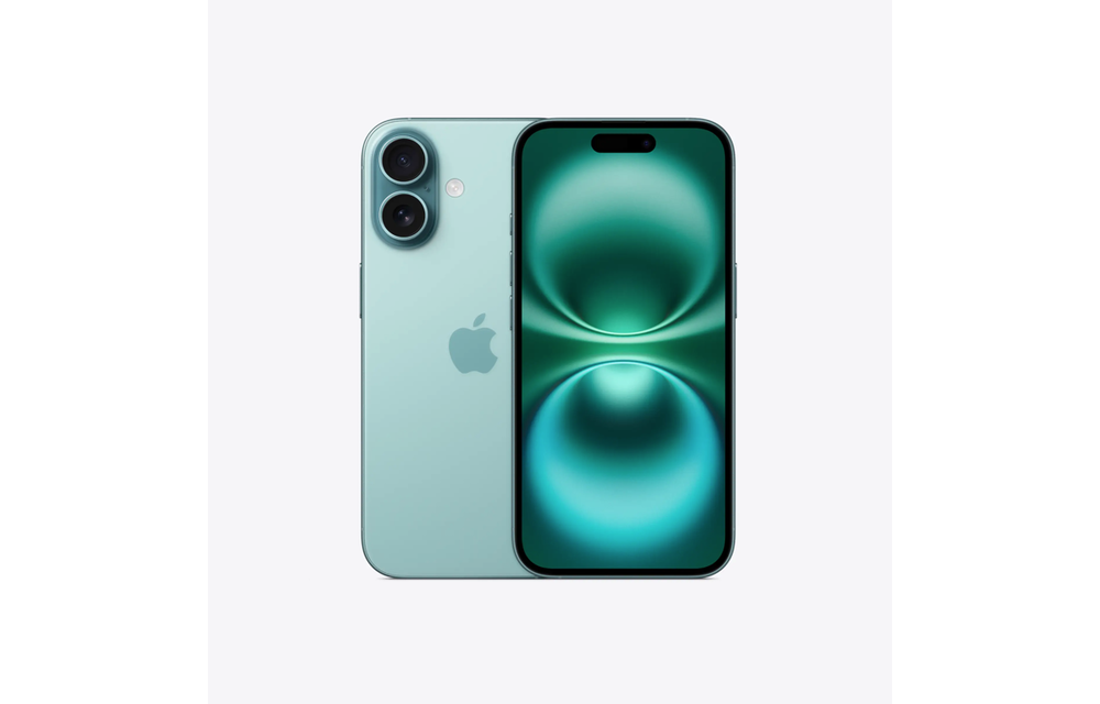 Apple iPhone 16 | 128GB | Teal | Physical SIM + eSIM | Unlocked