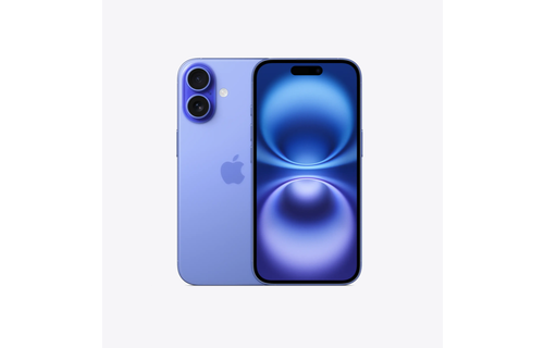 Apple iPhone 16 128GB Ultramarine - Unlocked with Dual SIM (nano‑SIM and eSIM)