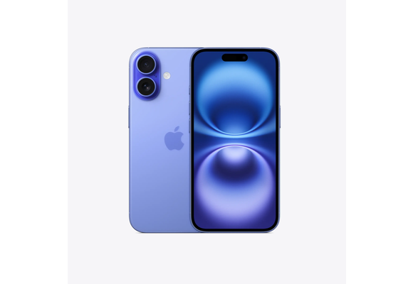 Apple iPhone 16 128GB Ultramarine - Unlocked with Dual SIM (nano‑SIM and eSIM)