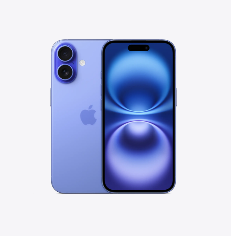 Apple iPhone 16 | 128GB | Ultramarine | Physical‑SIM + eSIM | Unlocked