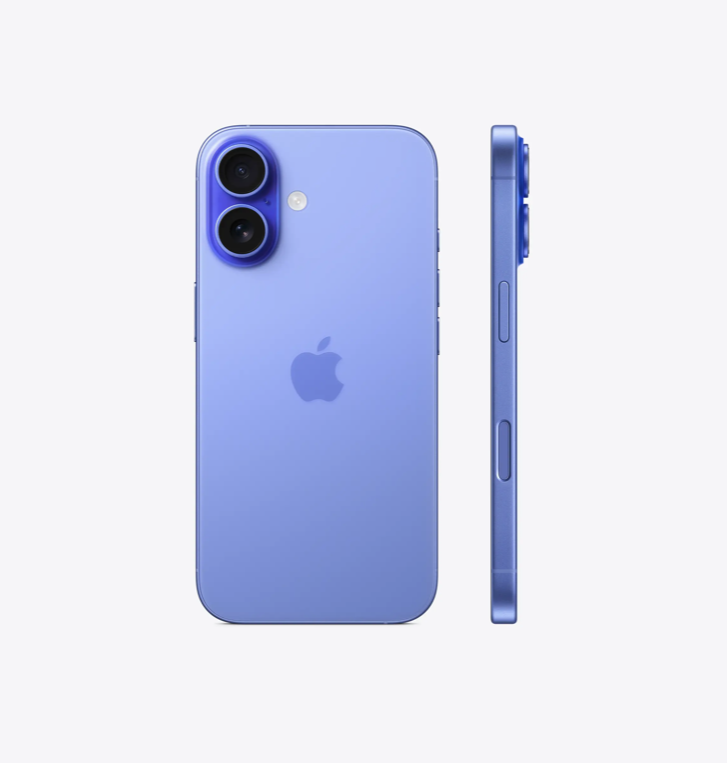 Apple iPhone 16 | 128GB | Ultramarine | Physical‑SIM + eSIM | Unlocked