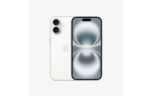 Apple iPhone 16 128GB White - Unlocked with Dual SIM (nano‑SIM and
