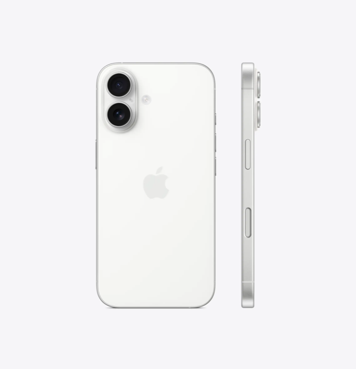 Apple iPhone 16 | 128GB | White | Physical SIM + eSIM | Unlocked