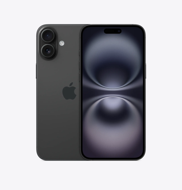 Apple iPhone 16 Plus 128GB Black - Unlocked with Dual SIM (nano‑SIM and eSIM)