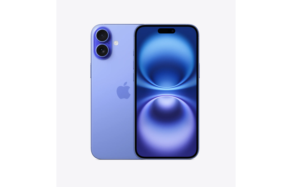 Apple iPhone 16 Plus 128GB Ultramarine - Unlocked with Dual SIM (nano‑SIM and eSIM)