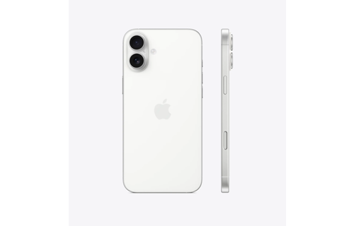 Apple iPhone 16 Plus 128GB White - Unlocked with Dual SIM (nano‑SIM and eSIM)