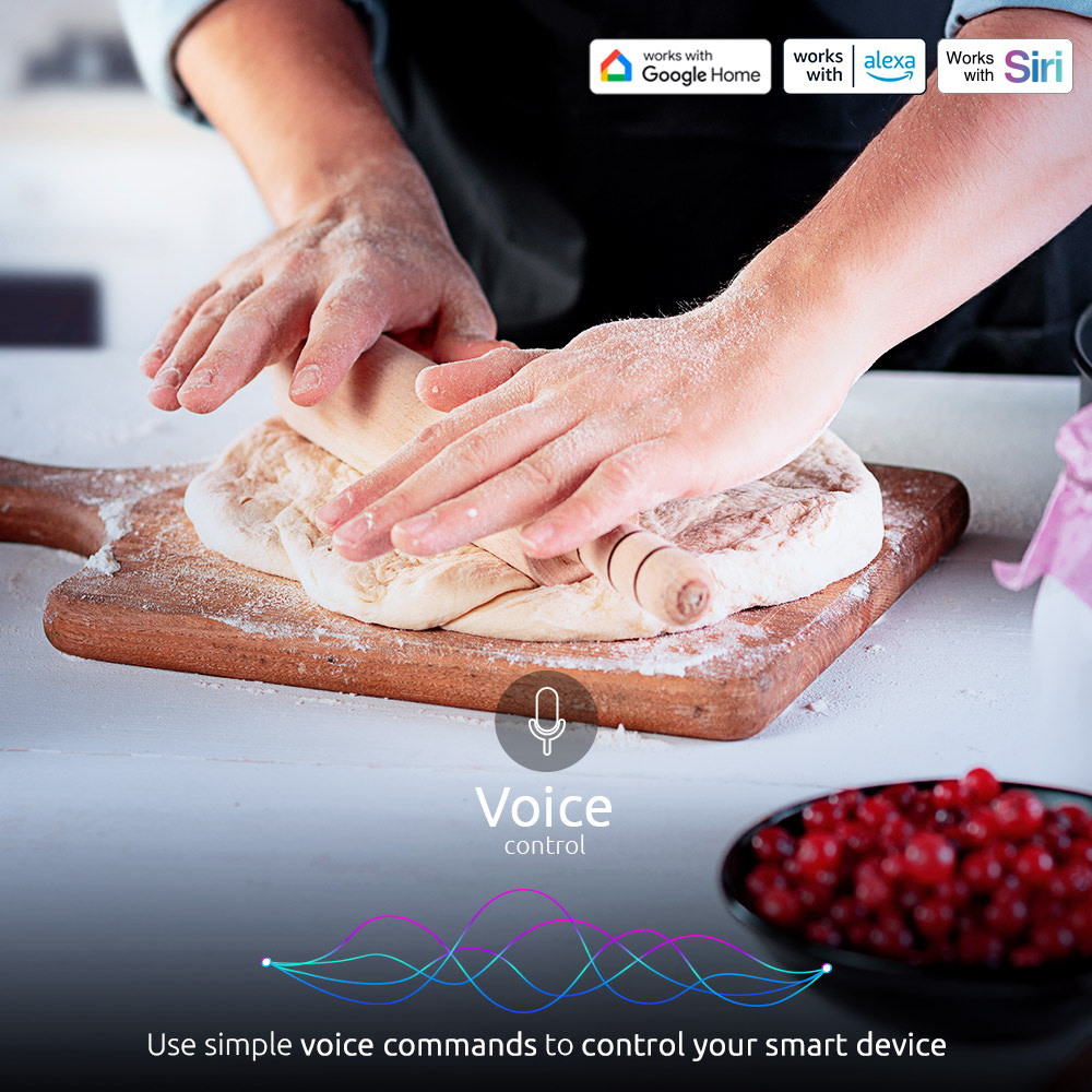 Nexxt Home - Smart A19 RGB 110V 2 Pack Bulb