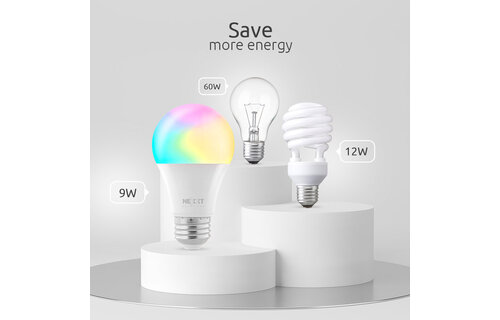 Nexxt Home - Smart A19 RGB 110V 2 Pack Bulb