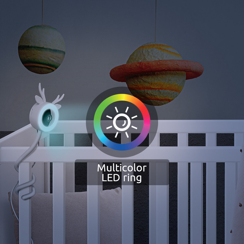 Nexxt Home - Smart baby monitor (microSD card not included)