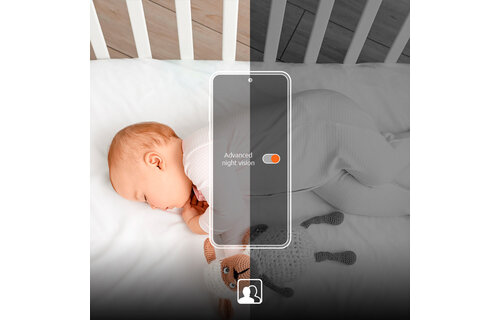 Nexxt Home - Smart baby monitor (microSD card not included)