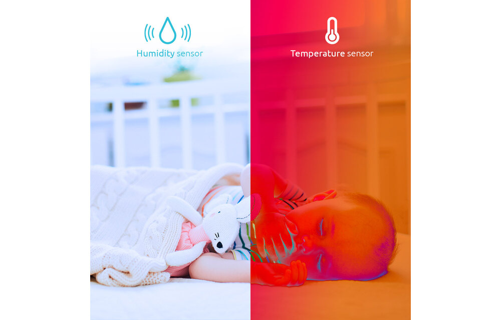 Nexxt Home - Smart baby monitor (microSD card not included)