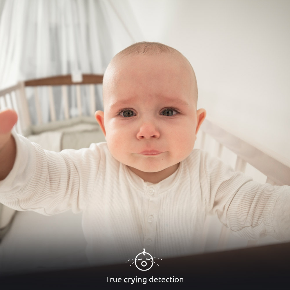 Nexxt Home - Smart baby monitor (microSD card not included)