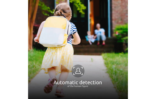 Nexxt Home - Mini flood light Camera (microSD card not included)