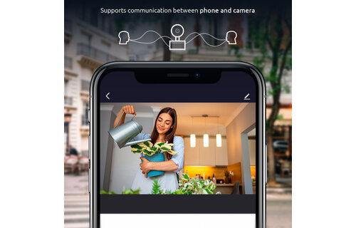 Nexxt Home - Indoor PTZ Camera 2K (microSD card not included)