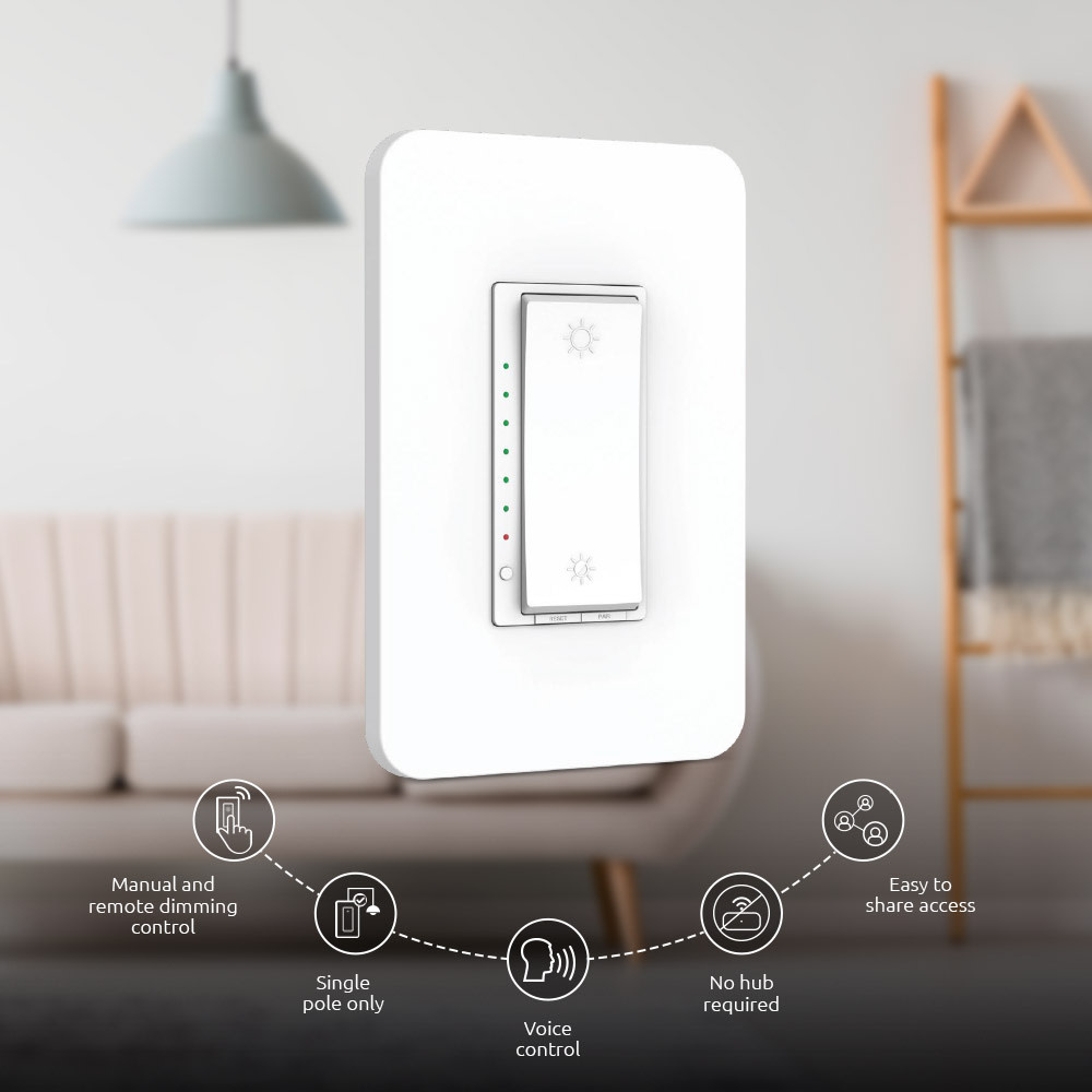 Nexxt Home - Smart Switch Dimmer 110/220V WSL