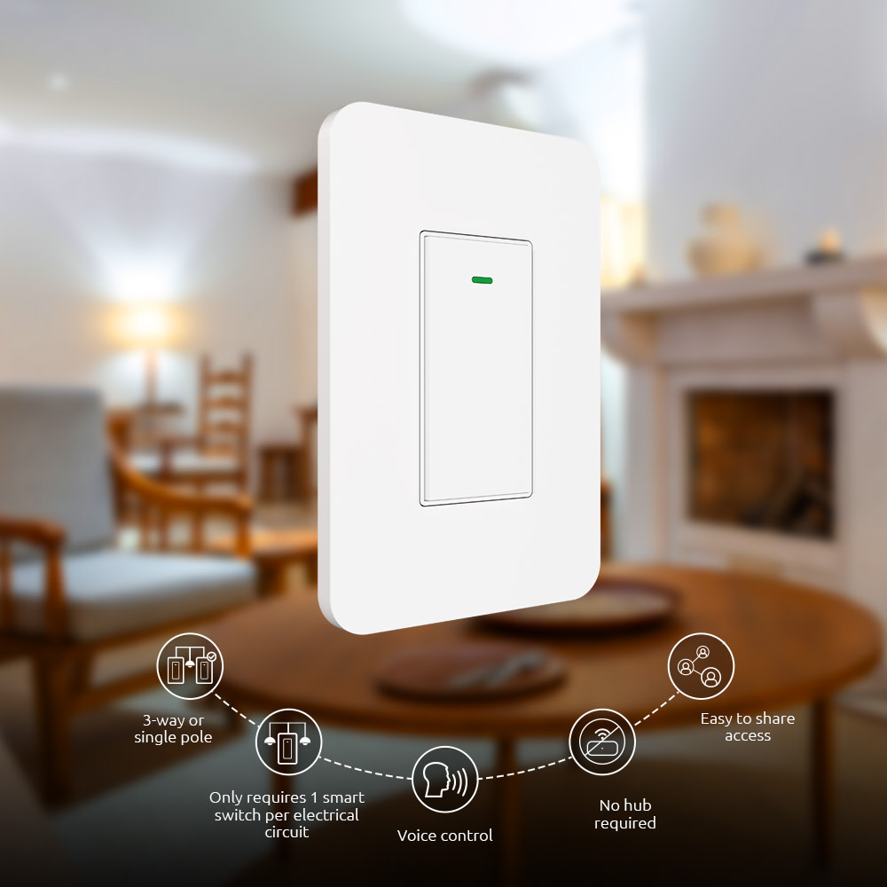 Nexxt Home - Smart Switch 3 Way