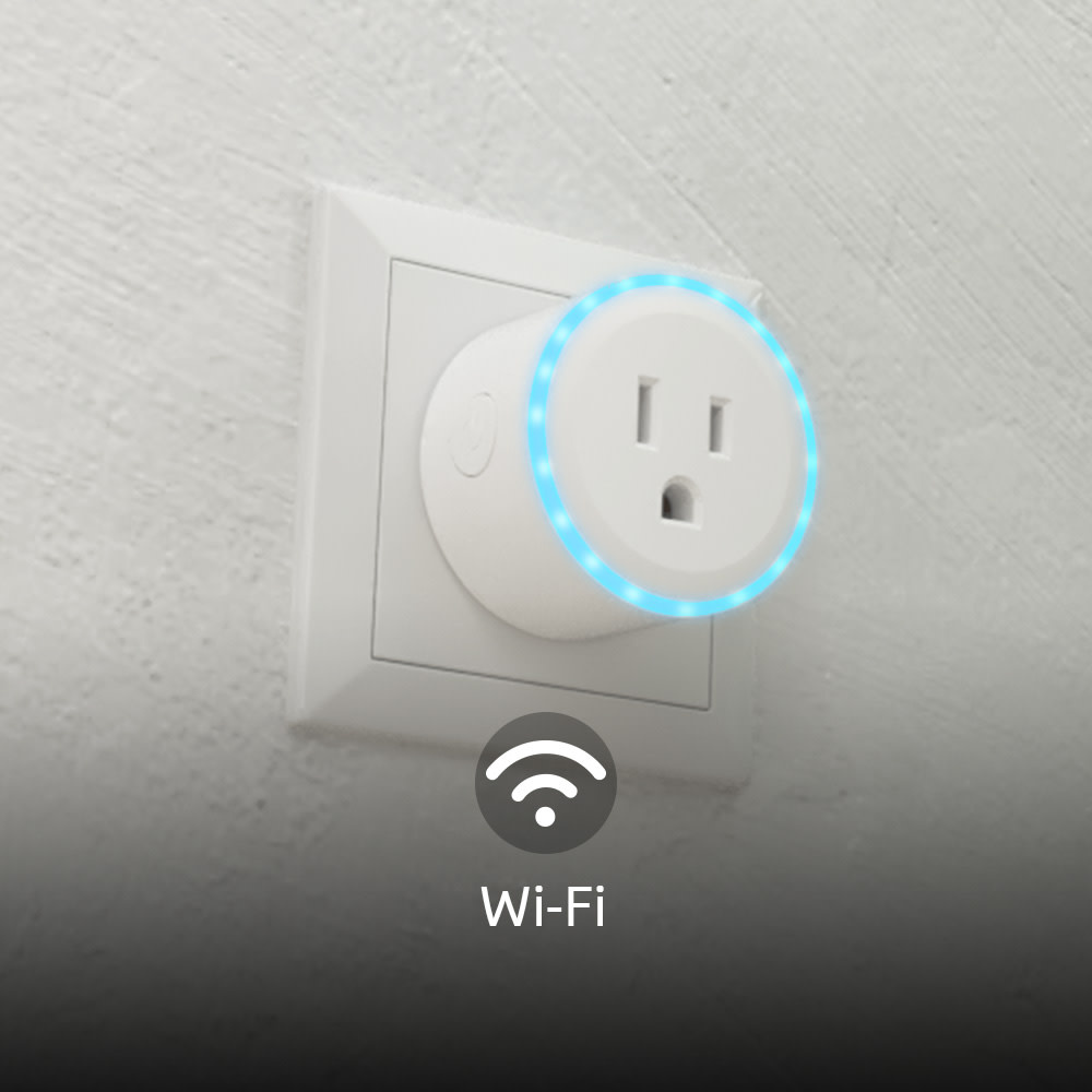 Nexxt Home - Smart Wifi plug with RGB light