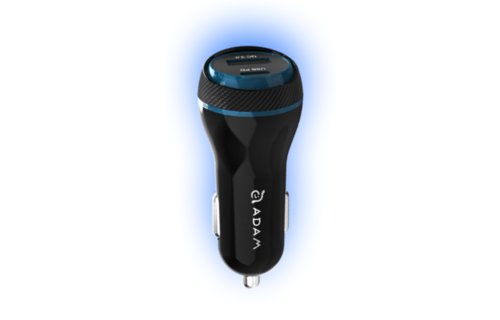 Adam Elements OMNIA C1 45w Dual Port Fast Charging  Car Charger - Black