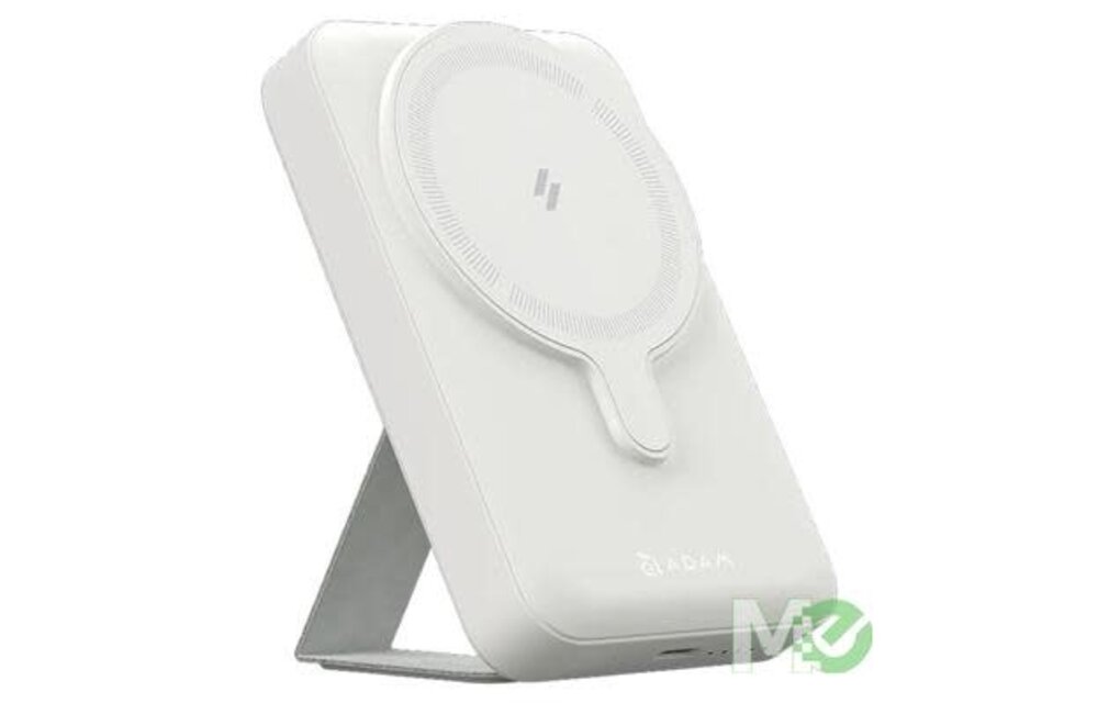 Adam Elements GRAVITY CS10 Magnetic Wireless Charging 10000mAh Power Bank with Foldable Stand - White