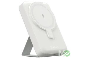 Adam Elements GRAVITY CS10 Magnetic Wireless Charging 10000mAh Power Bank with Foldable Stand - White