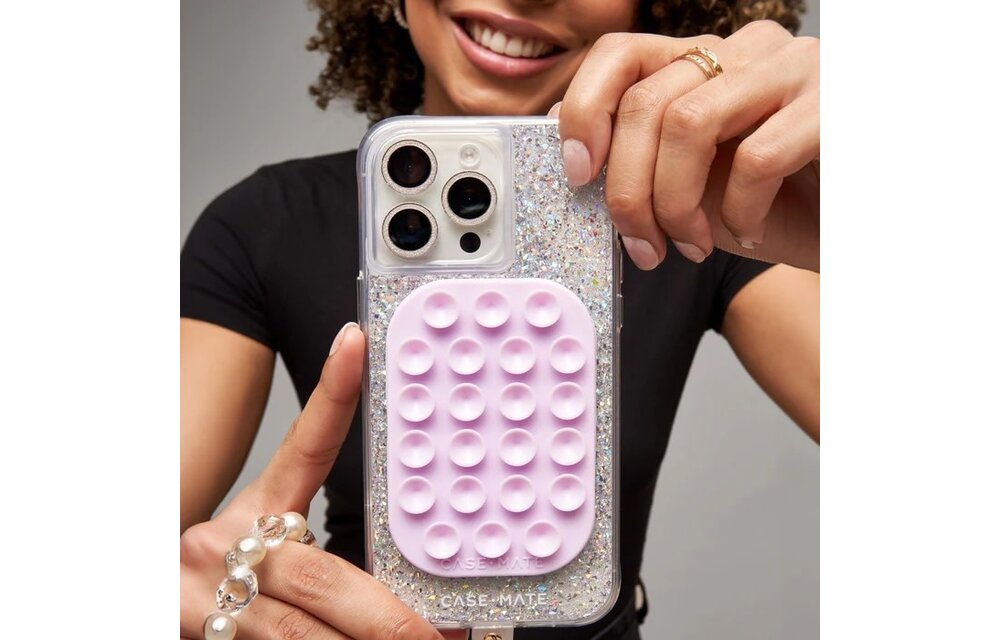 Case-Mate Magnetic Stick It! Suction Phone Mount works with MagSafe - Stardust