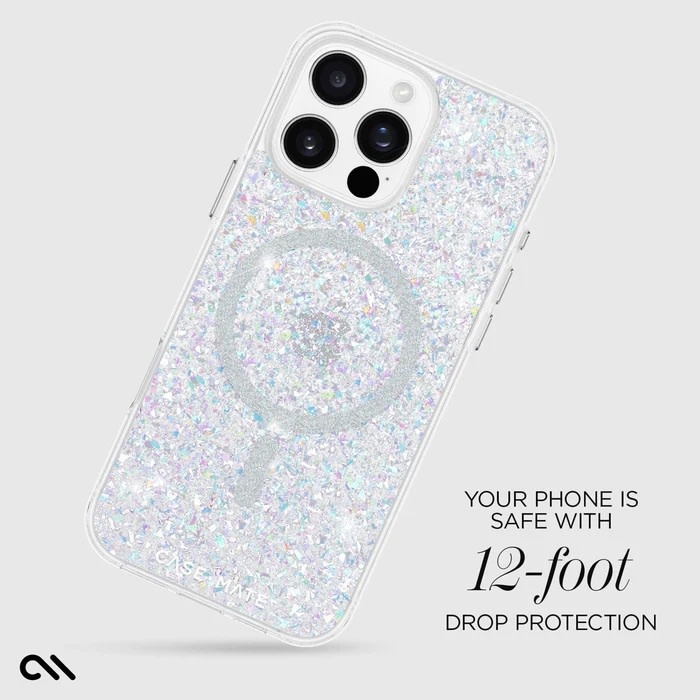 Case-Mate Twinkle Disco Case with Magsafe for iPhone 16 Pro Max