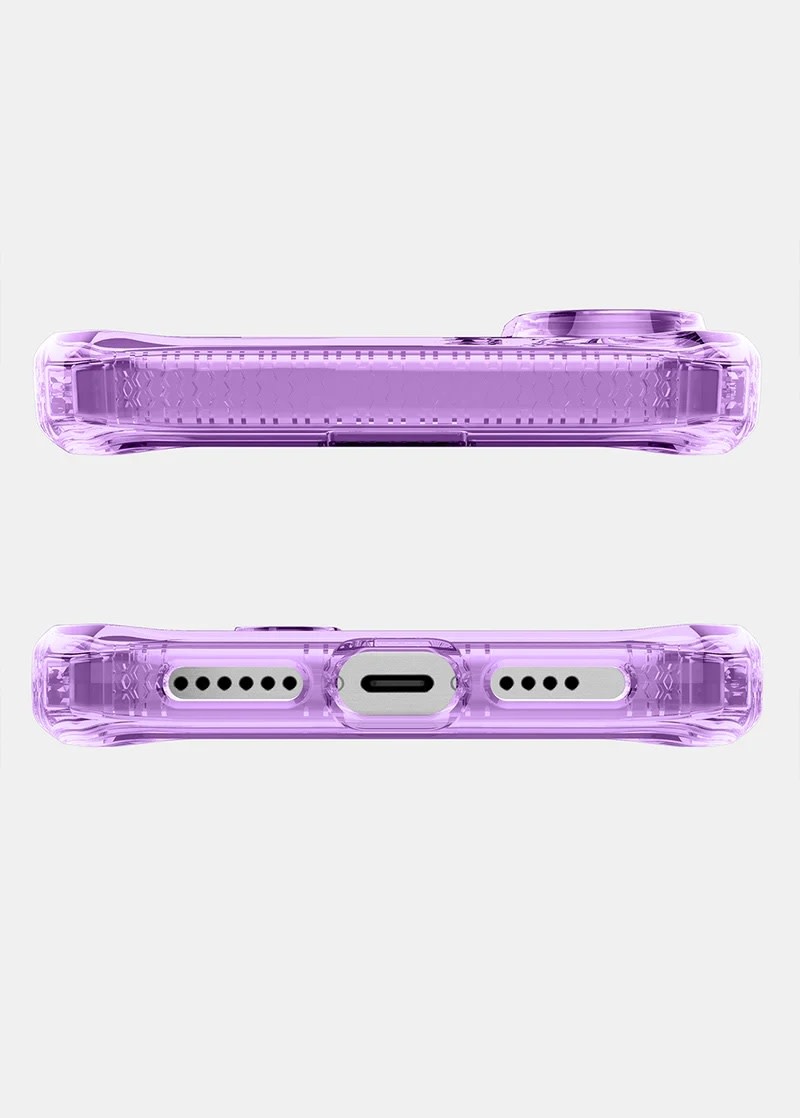 ItSkins Hybrid R Vapor Case w/ Magsafe for iPhone 16  - Light Purple
