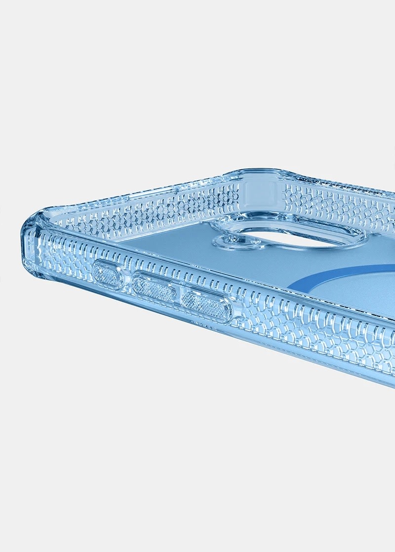 ItSkins Hybrid R Vapor Case w/ Magsafe for iPhone 16  - Light Blue