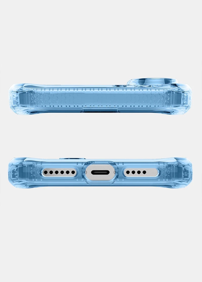 ItSkins Hybrid R Vapor Case w/ Magsafe for iPhone 16  - Light Blue