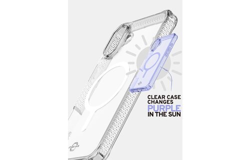 ItSkins Hybrid R Mood Case w/ Magsafe for iPhone 16  - Lavender