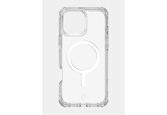 ItSkins Hybrid R Clear Case with MagSafe for iPhone 16 Pro Max - Transparent