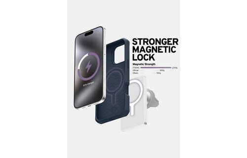 ItSkins Ballistic R Nylon Case with MagSafe for 16 Pro - Dark Blue