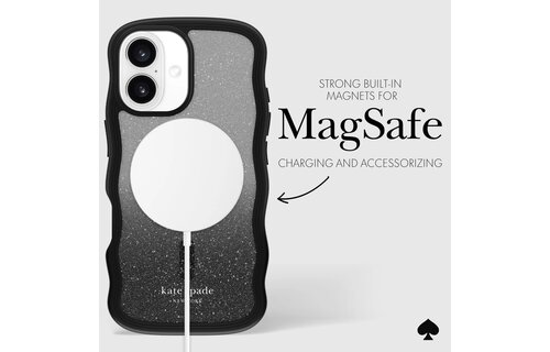 Kate Spade New York Wavy Case with MagSafe for 16 - Nightfall