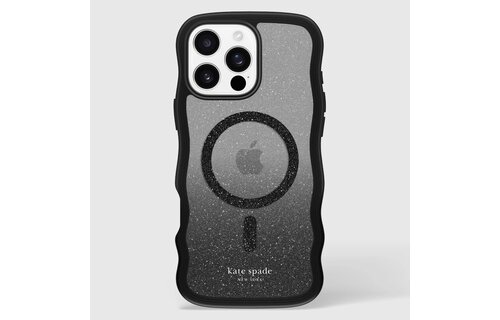 Kate Spade New York Wavy Case with MagSafe for 16 Pro - Nightfall