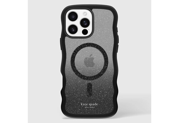 Kate Spade New York Wavy Case with MagSafe for 16 Pro - Nightfall