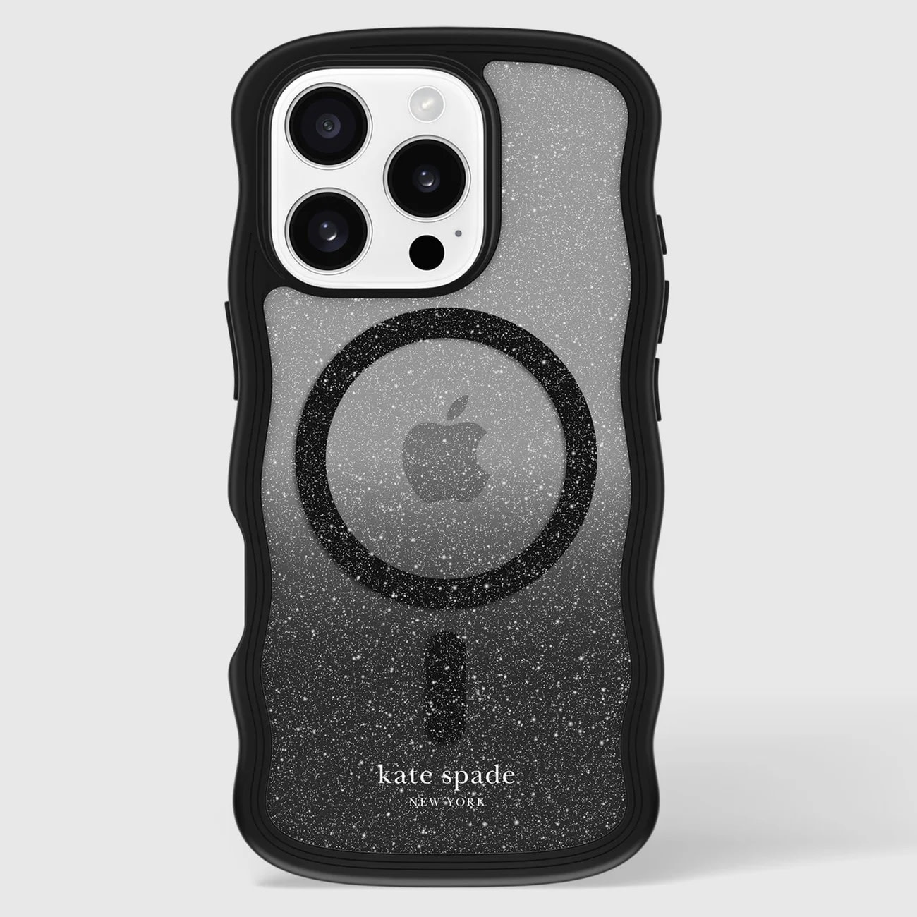 Kate Spade New York Wavy Case with MagSafe for 16 Pro Max - Nightfall