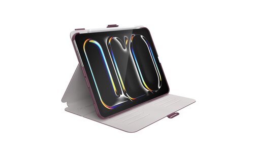 Speck Balance Folio for iPad Pro 11" M4 - Plumberry Purple/Crushed Purple/Crepe Pink