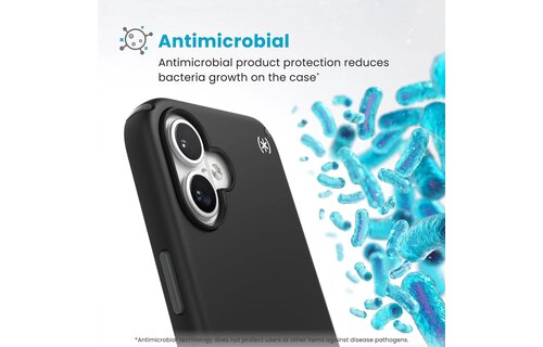 Speck Presidio2 Pro Case with Magsafe for iPhone 16 Plus - Black/Slate Gray