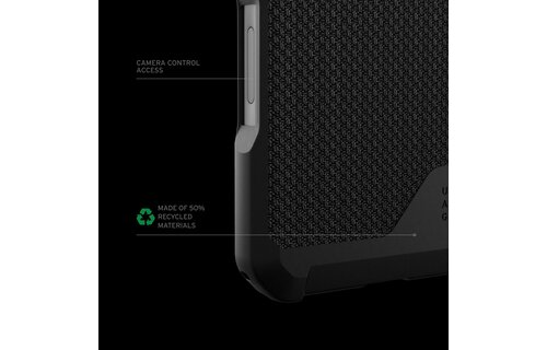 UAG Metropolis LT Case with MagSafe for iPhone 16 Plus - Kevlar Black