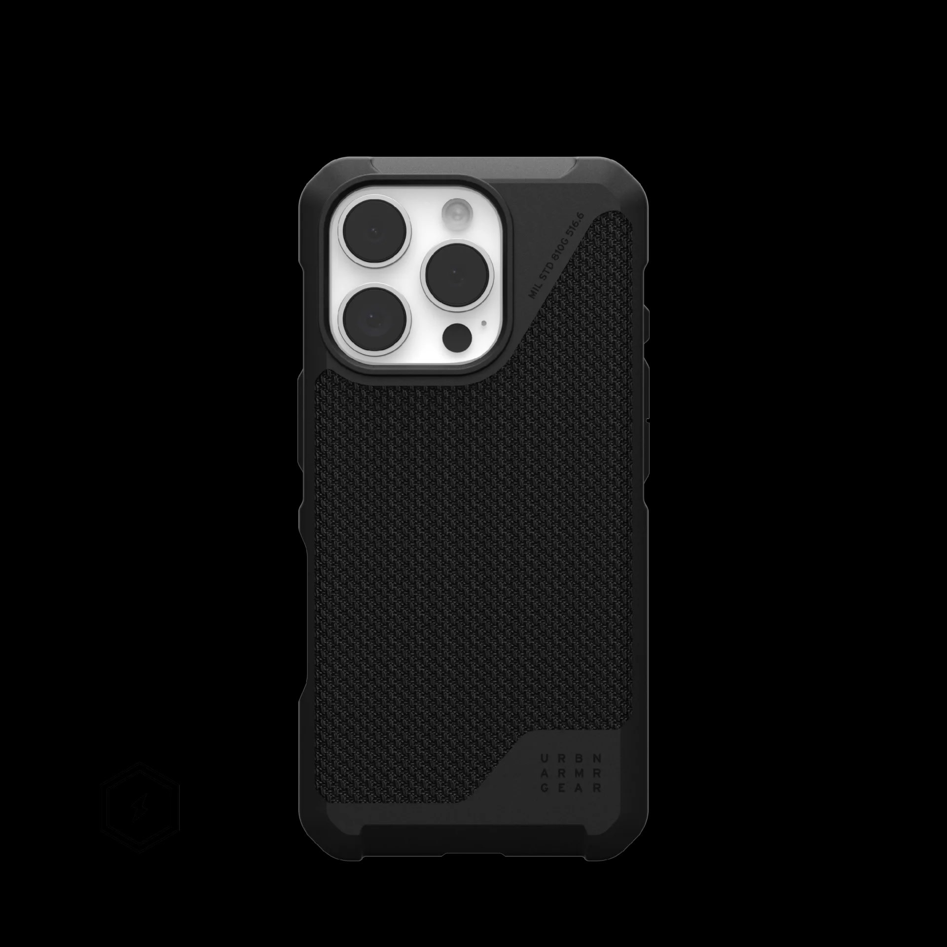 UAG Metropolis LT Case with MagSafe for iPhone 16 Pro - Kevlar Black