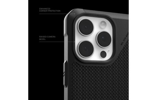 UAG Metropolis LT Case with MagSafe for iPhone 16 Pro - Kevlar Black