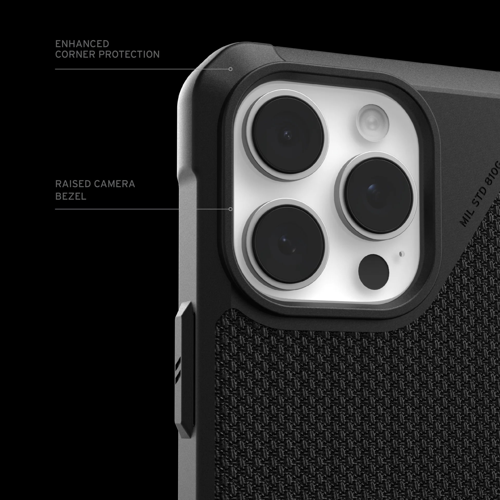 UAG Metropolis LT Case with MagSafe for iPhone 16 Pro Max - Kevlar Black