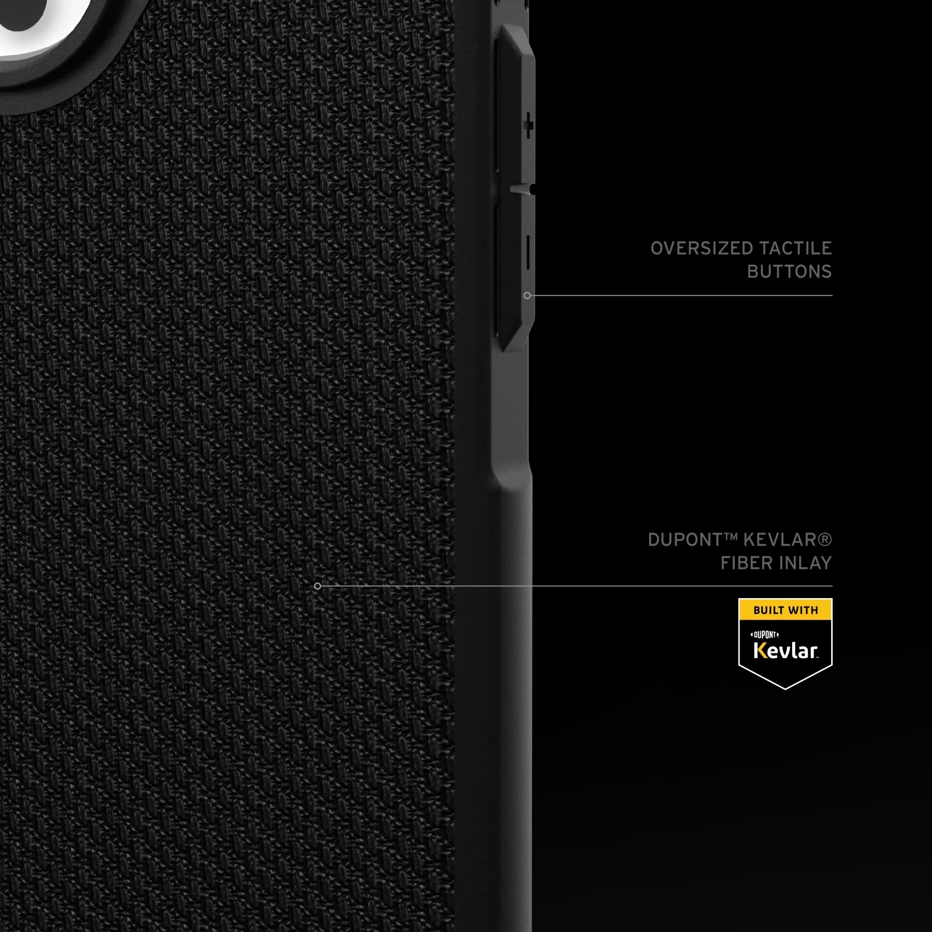 UAG Metropolis LT Case with MagSafe for iPhone 16 Pro Max - Kevlar Black