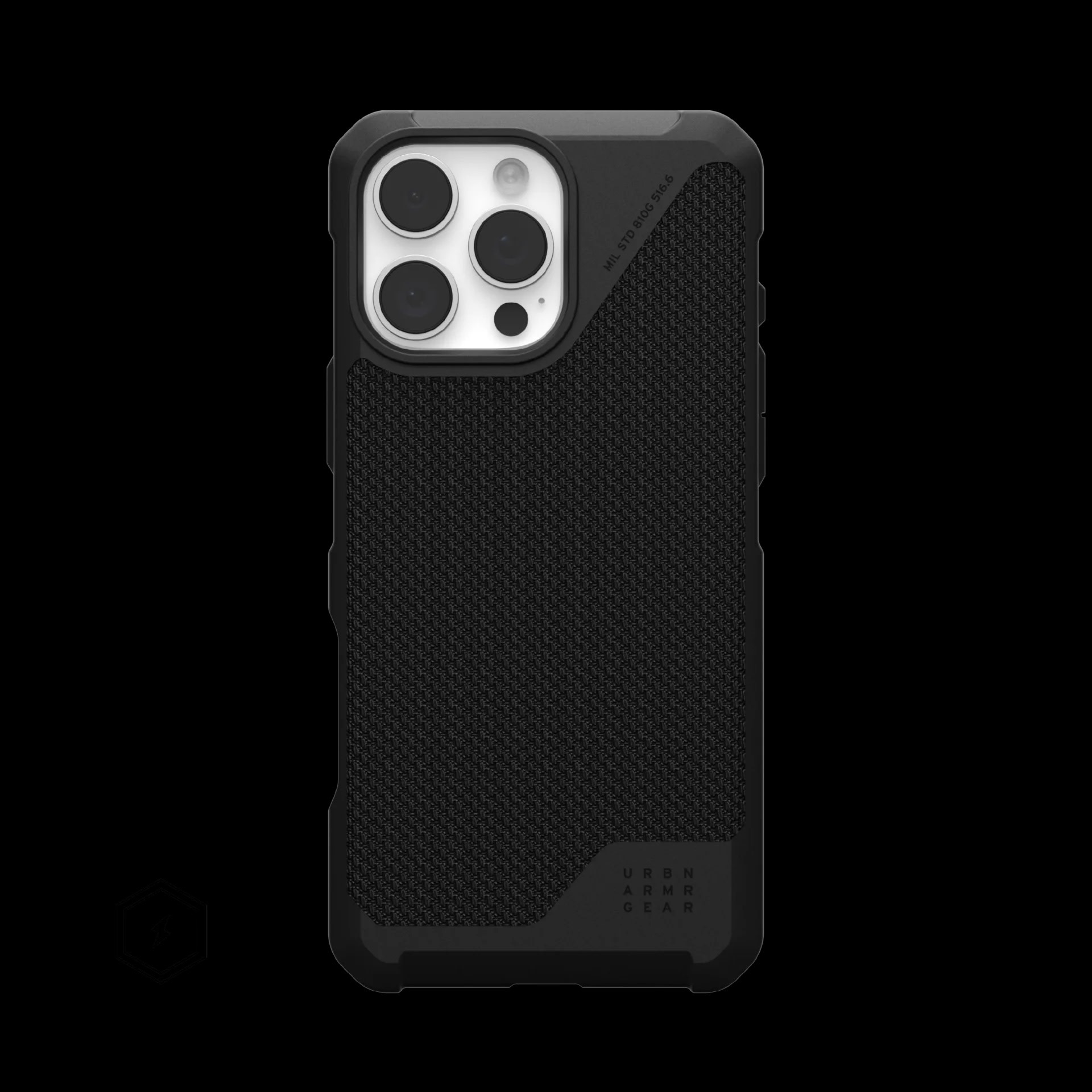 UAG Metropolis LT Case with MagSafe for iPhone 16 Pro Max - Kevlar Black
