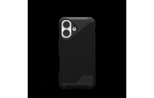 UAG Metropolis LT Case with MagSafe for iPhone 16  - Kevlar Black